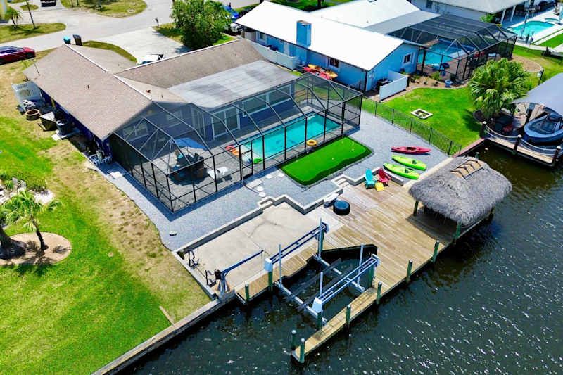 Photo 4 of Waterfront Villa with Heated Pool