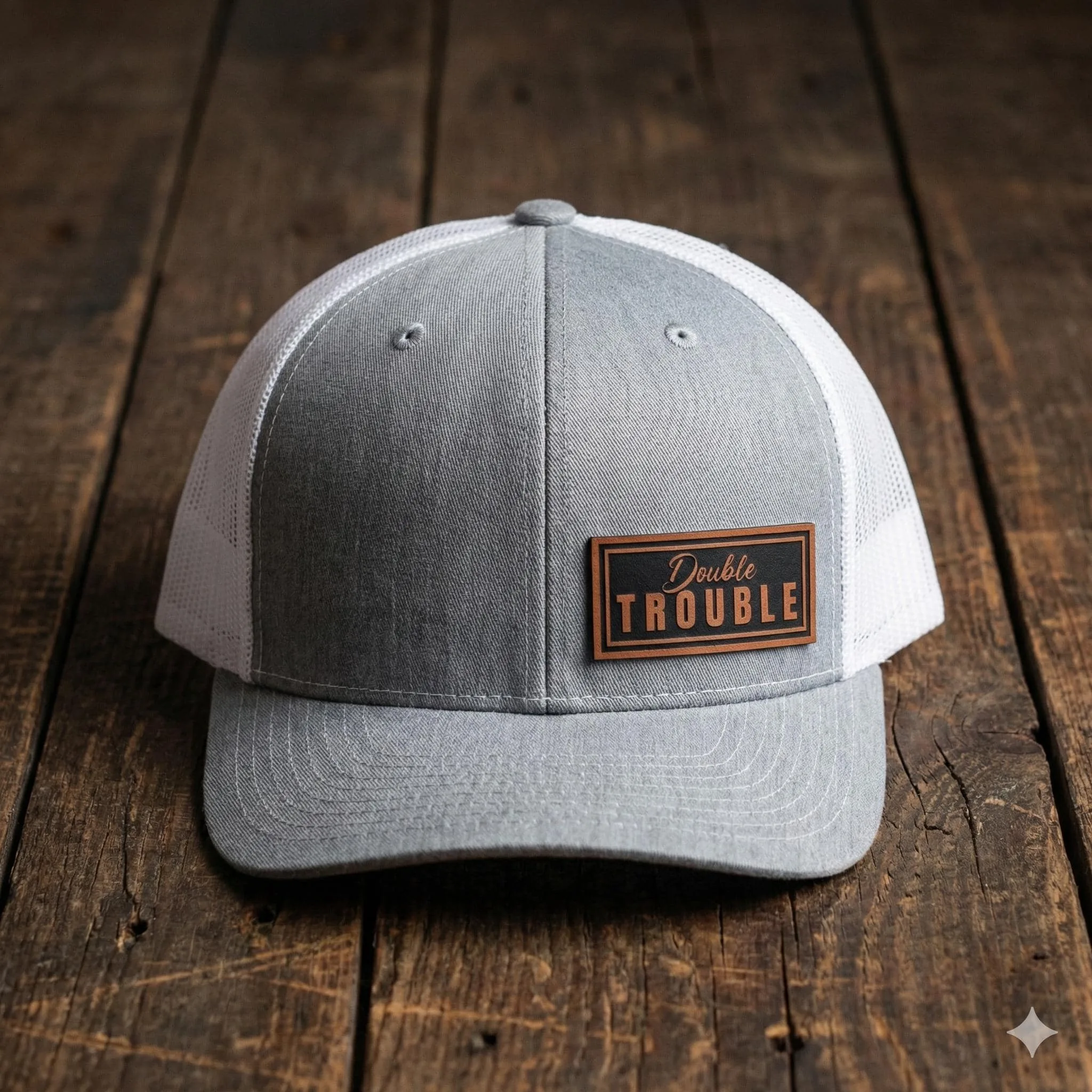 View 4 of Family Trouble Trucker Hat Set