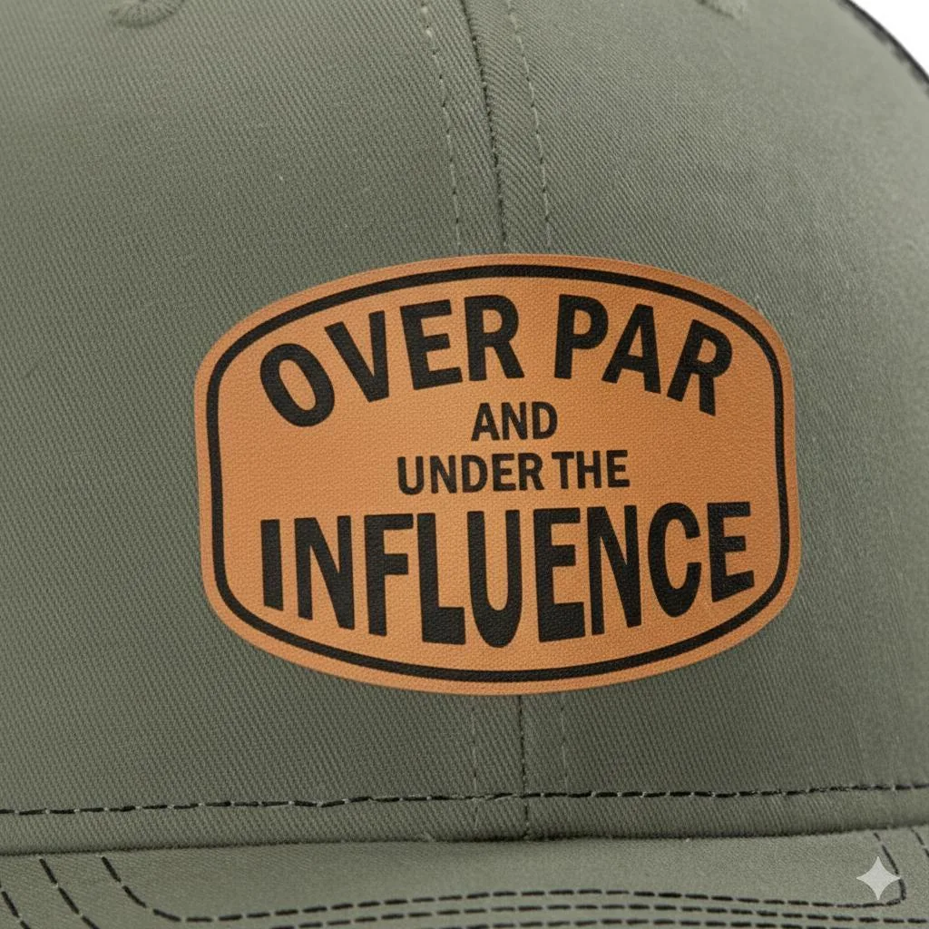 View 6 of Over Par Under Influence Golf Hat