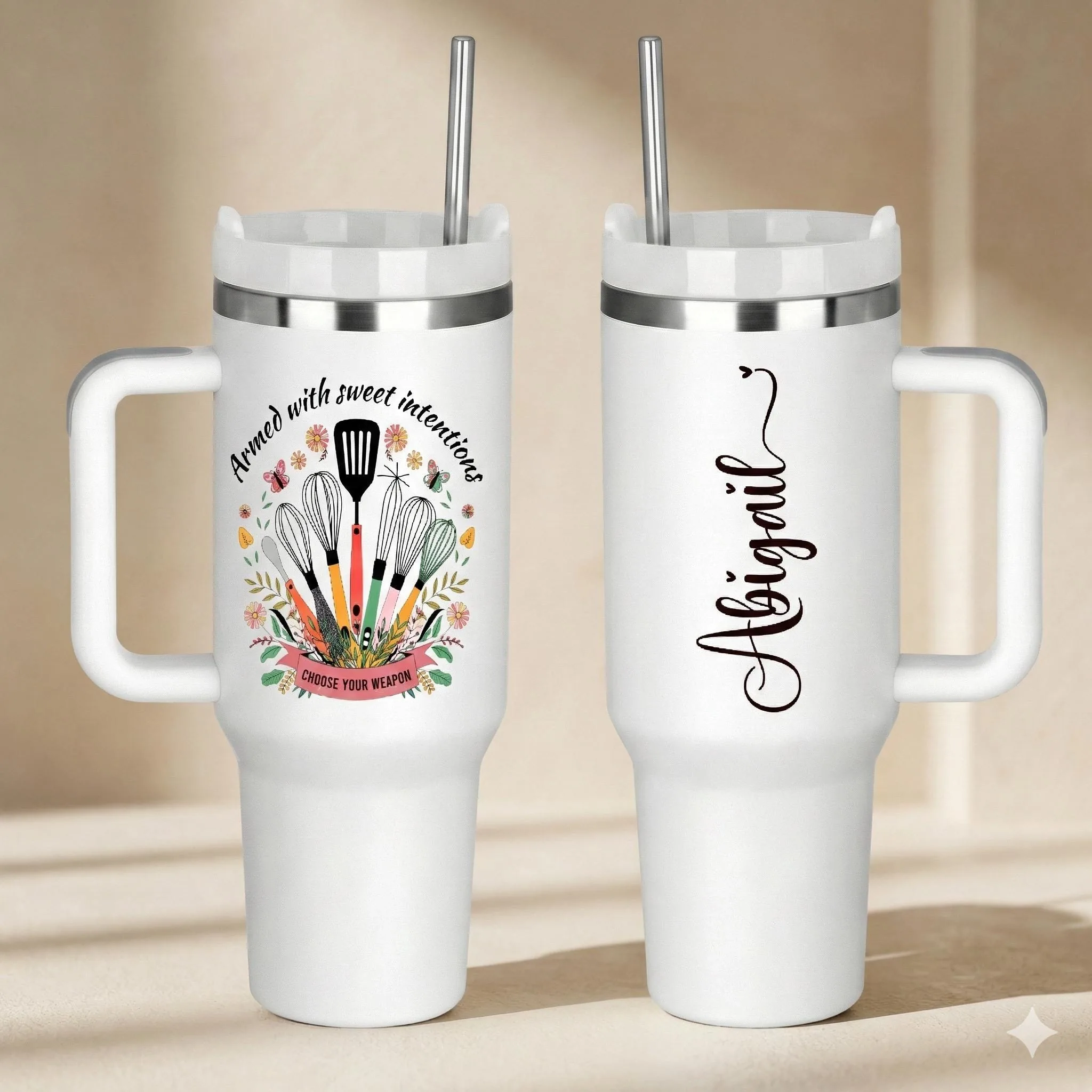 Personalized Baking Tumbler