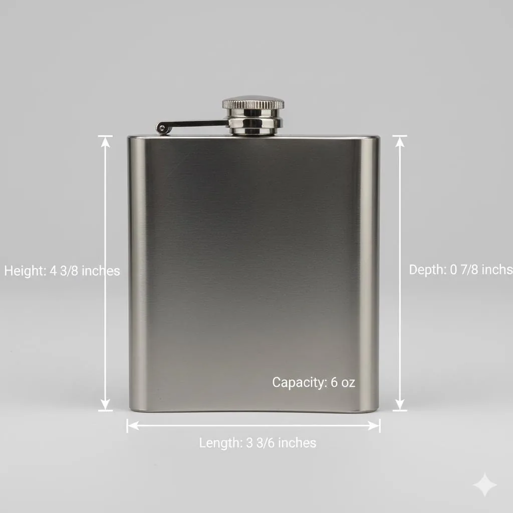 View 6 of Personalized Retirement Flask